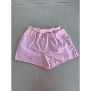 Unbranded Women's Boxer Shorts Pinstriped Tomato Girl Indie Casual G